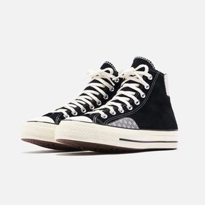 Converse Chuck 70 twisted prep suede high top sneakers
